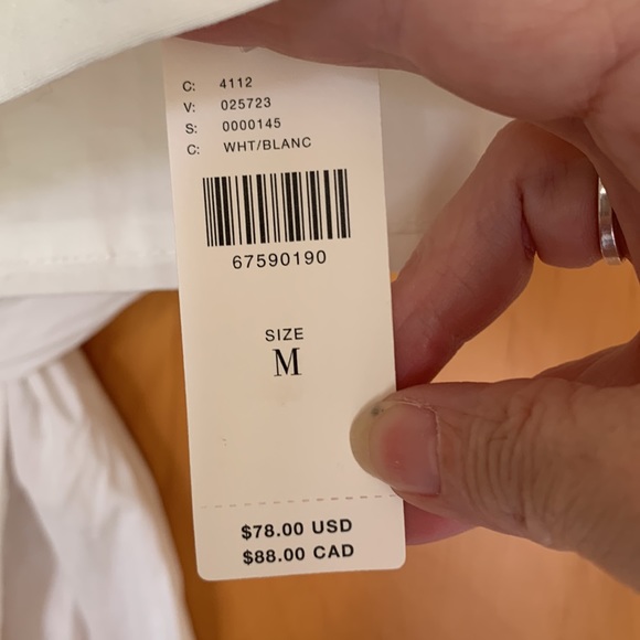 Brand new with tags Anthropologie wrap blouse. - Picture 5 of 9